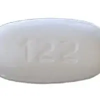 Ibuprofen (Ibuprofen)-122-600 mg-White-Capsule-shape