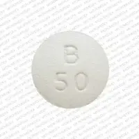 Bicalutamide (Bicalutamide [ bye-ka-loo-ta-mide ])-Logo B 50-50 mg-White-Round