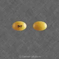 Calcitriol (Calcitriol (oral/injection) [ kal-si-trye-ol ])-547-0.25 mcg-Yellow-Oval