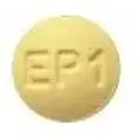 Eplerenone (Eplerenone [ ep-ler-e-none ])-M EP1-25 mg-Yellow-Round