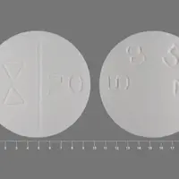 Escitalopram (Escitalopram)-5852 Logo 20-20 mg-White-Round