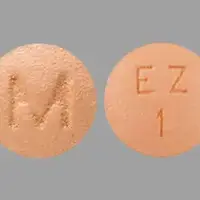 Eszopiclone (Eszopiclone [ e-zop-i-klone ])-M EZ 1-1 mg-Beige-Round