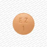 Eszopiclone (Eszopiclone [ e-zop-i-klone ])-M EZ 1-1 mg-Beige-Round