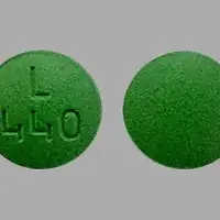 Febuxostat (Febuxostat [ fe-bux-oh-stat ])-L440-40 mg-Green-Round