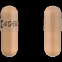 Flutamide (Flutamide (oral) [ floo-ta-mide ])-Logo 4960-125 mg-Beige-Capsule-shape