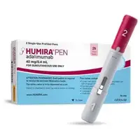 Humira (Adalimumab [ ay-da-lim-ue-mab ])-medicine-40 mg/0.4 mL in a single-dose pen