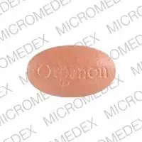 Remeron (Mirtazapine [ mir-taz-a-peen ])-Organon TZ 5 TZ 5-30 mg-Brown-Oval