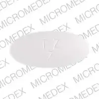 Remeron (Mirtazapine [ mir-taz-a-peen ])-Organon T Z 7-45 mg-White-Oval