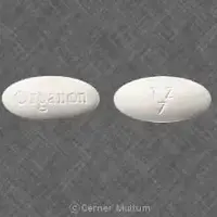 Remeron (Mirtazapine [ mir-taz-a-peen ])-Organon T Z 7-45 mg-White-Oval