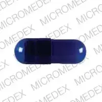 Bentyl (Dicyclomine (oral/injection) [ dye-sye-kloe-meen ])-BENTYL 10 BENTYL 10-10 mg-Blue-Capsule-shape