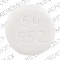 Clotrimazole (Clotrimazole [ kloe-trim-a-zole ])-54 552-10 mg-White-Round