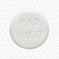 Clotrimazole (Clotrimazole [ kloe-trim-a-zole ])-PAD 0107-10 mg-White-Round