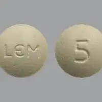 Dayvigo (Lemborexant)-LEM 5-5 mg-Yellow-Round