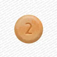 Dilaudid (rectal) (Hydromorphone (rectal) [ hye-dro-mor-fone ])-P 2-2 mg-Orange-Round