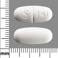 Gemfibrozil (Gemfibrozil [ jem-fye-broe-zil ])-S 741-600 mg-White-Oval