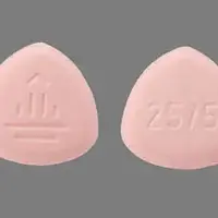 Glyxambi (Empagliflozin and linagliptin [ em-pa-gli-floe-zin-and-lin-a-glip-tin ])-25/5 Logo-empagliflozin 25 mg / linagliptin 5 mg-Pink-Three-sided