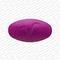 Ibudone (Hydrocodone and ibuprofen [ hye-dro-koe-done-and-eye-bue-pro-fen ])-3586 V-10 mg / 200 mg-Purple-Oval