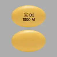 Jentadueto xr (Linagliptin and metformin [ lin-a-glip-tin-and-met-for-min ])-Logo D2 1000M-linagliptin 2.5 mg / metformin hydrochloride 1000 mg-Yellow-Oval