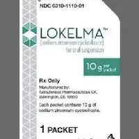 Lokelma (Sodium zirconium cyclosilicate [  soe-dee-um-zir-koe-nee-um-sye-kloe-sil-i-kate ])-medicine-10 g powder for oral suspension