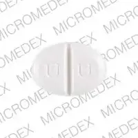 Mirapex (Pramipexole [ pram-i-pex-ole ])-U U 8 8-0.5 mg-White-Oval