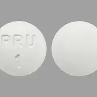 Motegrity (Prucalopride [ proo-kal-oh-pride ])-PRU 1-1 mg-White-Round