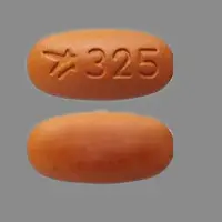 Myrbetriq (Mirabegron [ mir-a-beg-ron ])-Logo 325-25 mg-Brown-Oval