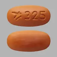 Myrbetriq (Mirabegron [ mir-a-beg-ron ])-Logo 325-25 mg-Brown-Oval