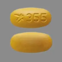 Myrbetriq (Mirabegron [ mir-a-beg-ron ])-Logo 355-50 mg-Yellow-Oval