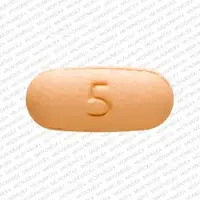 Namenda (Memantine [ meh-man-teen ])-5 FL-5 mg-Tan-Capsule-shape