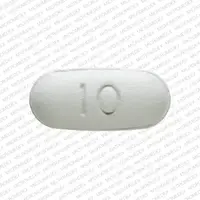 Namenda (Memantine [ meh-man-teen ])-10 FL-10 mg-Gray-Capsule-shape