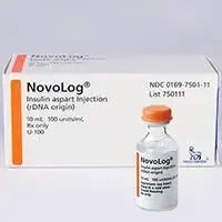 Novolog (Insulin aspart [ in-su-lin-as-part ])-medicine-U-100 (100 units/mL) injection