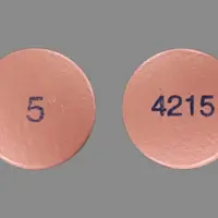 Onglyza (Saxagliptin [ sax-a-glip-tin ])-4215 5-5 mg-Pink-Round