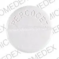 Percocet (Acetaminophen and oxycodone [ a-seet-a-min-oh-fen-and-ox-i-koe-done ])-PERCOCET DuPont-325 mg / 5 mg-White-Round