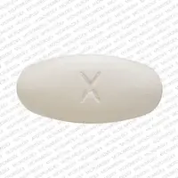 Amoxicillin and clavulanate potassium (Amoxicillin and clavulanate potassium [ am-ok-i-sil-in-klav-ue-lan-ate-poe-tas-ee-um ])-X 33-500 mg / 125 mg-White-Oval