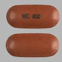 Asacol hd (Mesalamine (oral) [ me-sal-a-meen ])-WC 800-800 mg-Brown-Oval