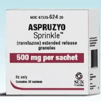 Aspruzyo sprinkle (Ranolazine [ ra-noe-la-zeen ])-medicine-500 mg extended-release granules in unit-dose sachets