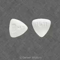 Baraclude (Entecavir [ en-tek-a-vir ])-BMS 1611-0.5 mg-White-Three-sided