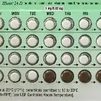 Blisovi 24 fe (birth control) (Ethinyl estradiol and norethindrone (birth control) [ eth-in-il-ess-tra-dye-ole-and-nor-eth-in-drone ])-LU M22-ferrous fumarate 75 mg-Brown-Round