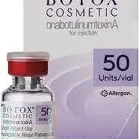 Botox cosmetic (Onabotulinumtoxina (botox) [ on-a-bot-ue-lye-num-tox-in-a ])-medicine-50 Units powder for injection