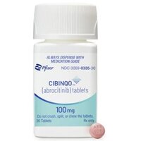 Cibinqo (Abrocitinib [ a-broe-sye-ti-nib ])-PFE ABR 100-100 mg-Pink-Round