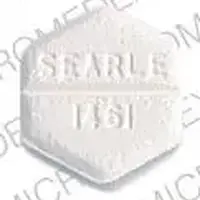 Cytotec (Misoprostol [ mye-so-prah-stole ])-LOGO STOMACH SEARLE 1461-200 mcg-White-Six-sided