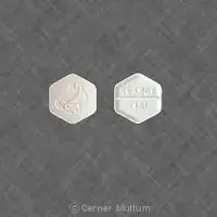 Cytotec (Misoprostol [ mye-so-prah-stole ])-LOGO STOMACH SEARLE 1461-200 mcg-White-Six-sided