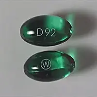 Drisdol (Ergocalciferol (vitamin d2) [ er-goe-kal-sif-e-role ])-D 92 W-50000 units-Green-Oval