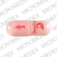 Dynacirc (Isradipine [ is-rad-i-peen ])-S 5 DynaCirc Logo-5 mg-Pink-Capsule-shape