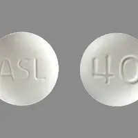 Edarbi (Azilsartan [ ay-zil-sar-tan ])-ASL 40-40 mg-White-Round