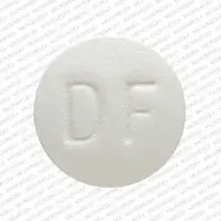 Enablex (Darifenacin [ dar-e-fen-a-sin ])-DF 7.5-7.5 mg-White-Round