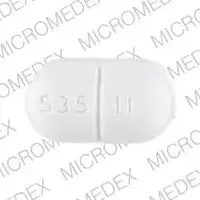 Esgic (Acetaminophen, butalbital, and caffeine [ a-seet-a-min-oh-fen, bue-tal-bi-tal, and-kaf-een ])-535 11 Logo-325 mg / 50 mg / 40 mg-White-Capsule-shape