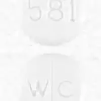 Femcon fe (birth control) (Ethinyl estradiol and norethindrone (birth control) [ eth-in-il-ess-tra-dye-ole-and-nor-eth-in-drone ])-W C 581-ethinyl estradiol 0.035 mg / norethindrone 0.4 mg-White-Round