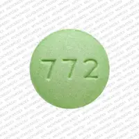 Isosorbide dinitrate (Isosorbide dinitrate [ eye-soe-sor-bide-dye-nye-trate ])-W W 772-20 mg-Green-Round