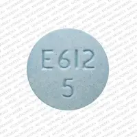 Opana (Oxymorphone [ ox-ee-mor-fone ])-E612 5-5 mg-Blue-Round